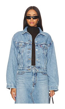 LEVI'S Shrunken 90s Trucker in Strange Encounter from Revolve.com | Revolve Clothing (Global)