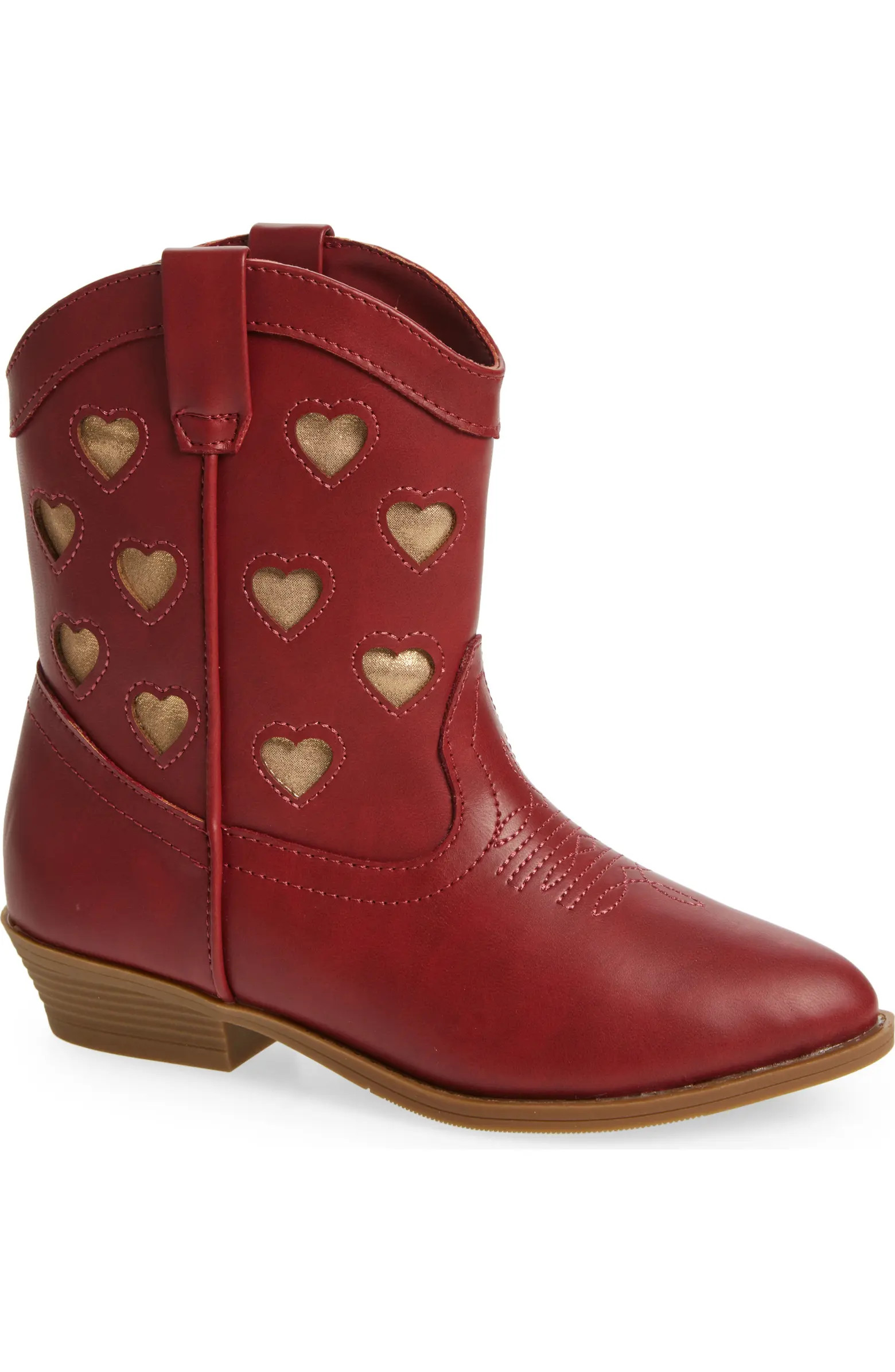 Kids' Cade Heart Western Boot | Nordstrom