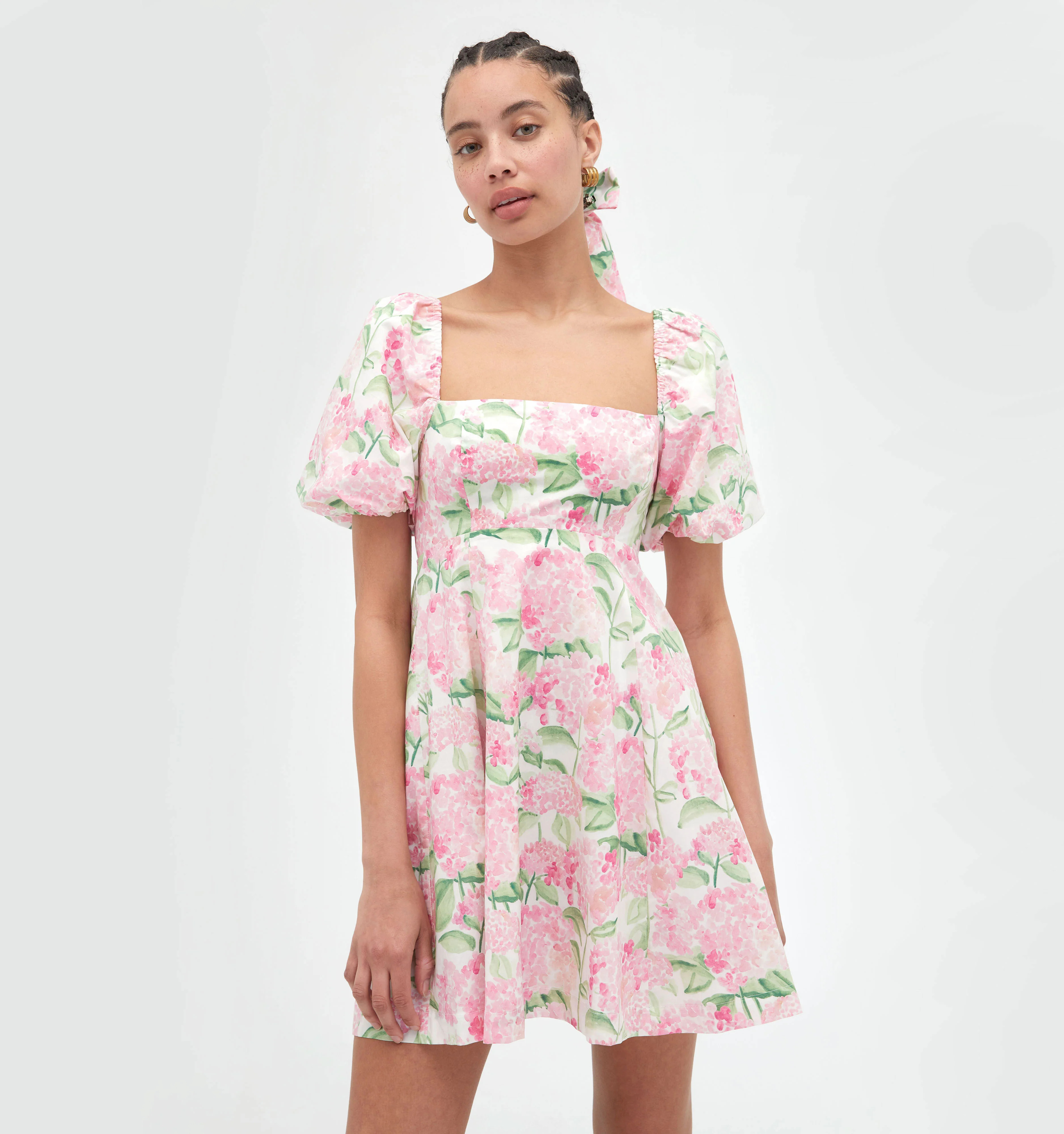 The Matilda Mini Dress - Pink Hydrangea | Hill House Home US