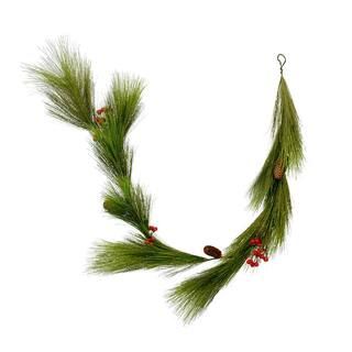 6ft. Long Needle Pine & Red Berry Garland by Ashland® | Michaels Stores