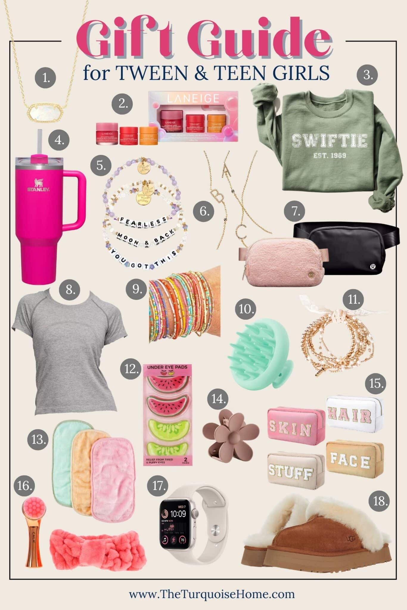 We love this teen girl gift guide for all of our Swiftie, Stanley, Sephora loving girls out there! 

#LTKHoliday #LTKGiftGuide #LTKSaleAlert
