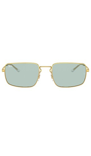Evolve Rectangle in Gold & Green to Blue | Revolve Clothing (Global)