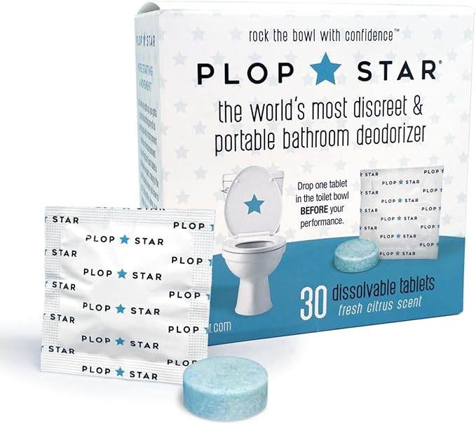 Toilet Tablets Odor Eliminator, Discreet Toilet Deodorizer Drop Ins, Portable Toilet Drops for Ba... | Amazon (US)