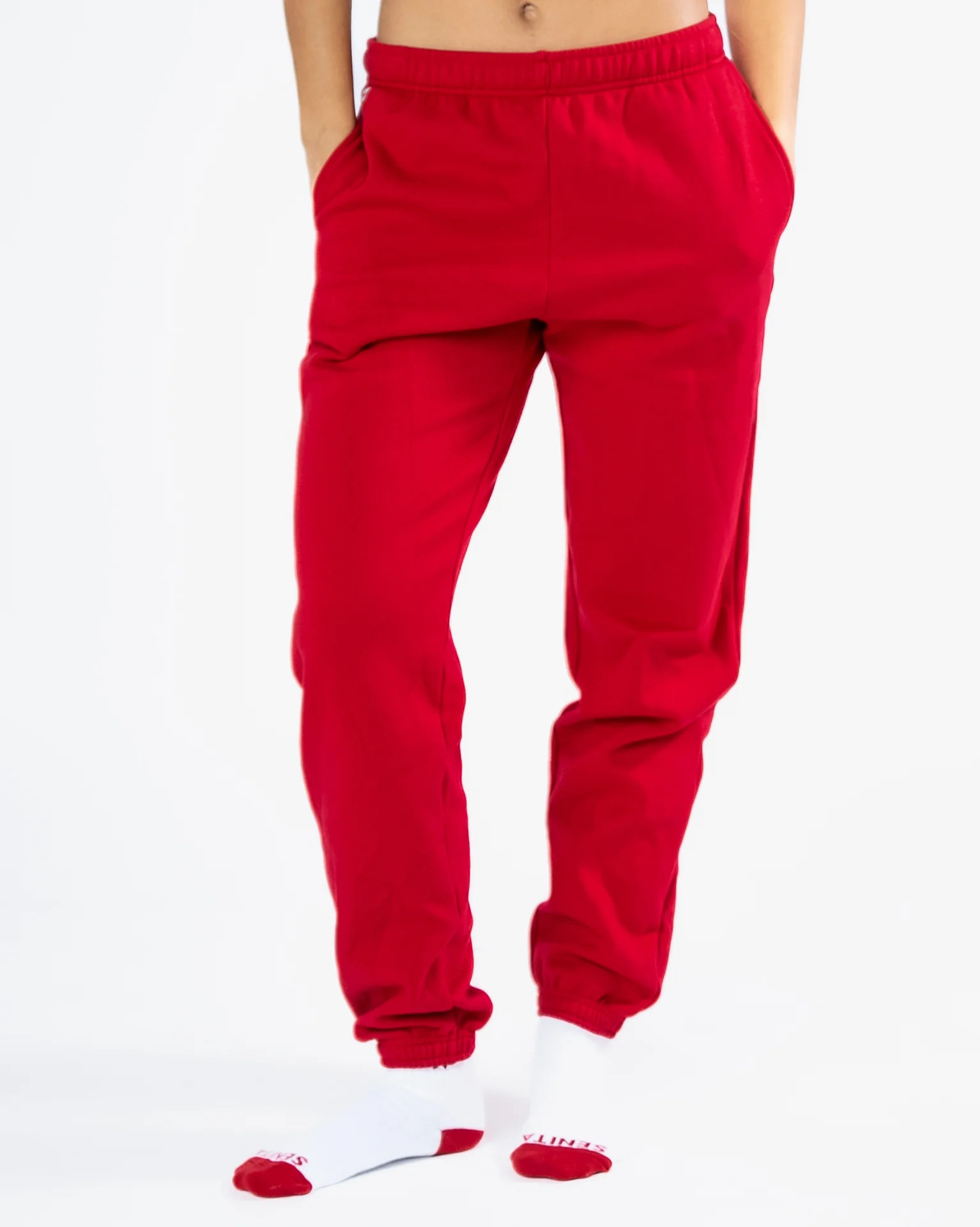 The Classic Sweatpant - Cherry | Senita Athletics