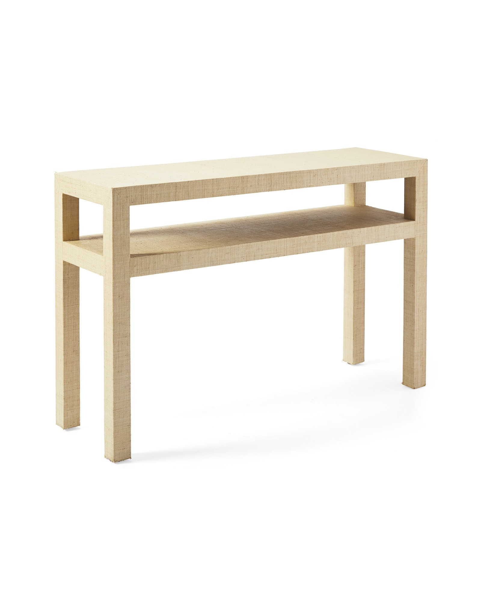 Blake Raffia Console | Serena and Lily