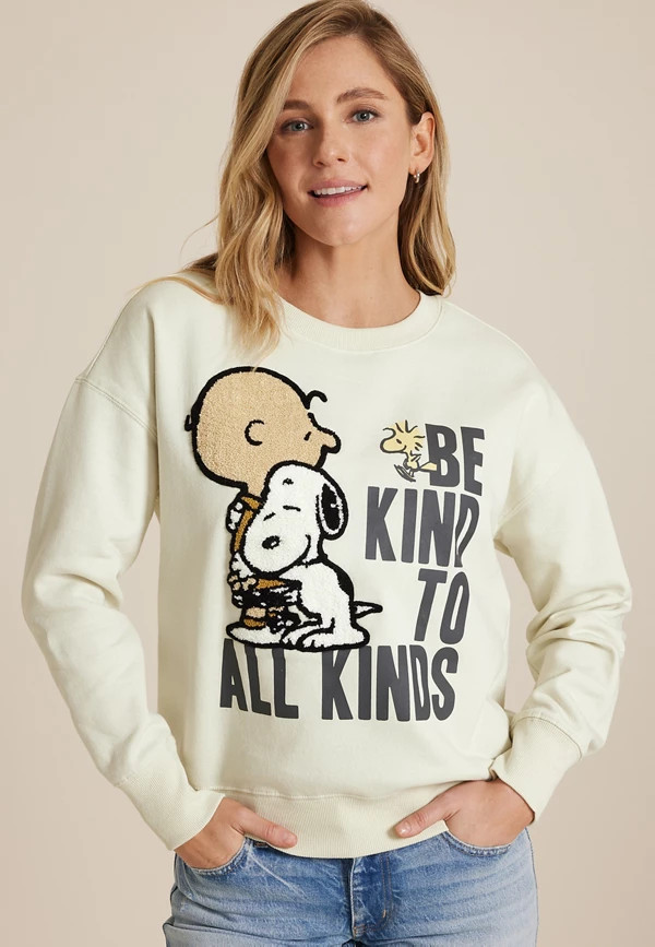Be Kind To All Kinds Relaxed Fit Sweatshirt | Maurices