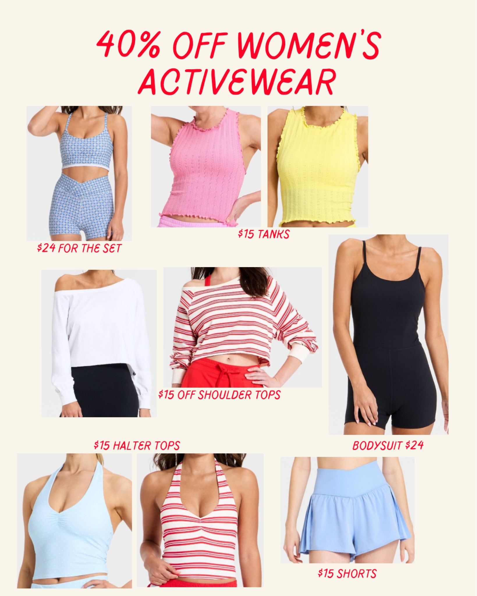 Target Deal Days! 40% off women’s activewear! @Target  

#LTKSaleAlert #LTKootd