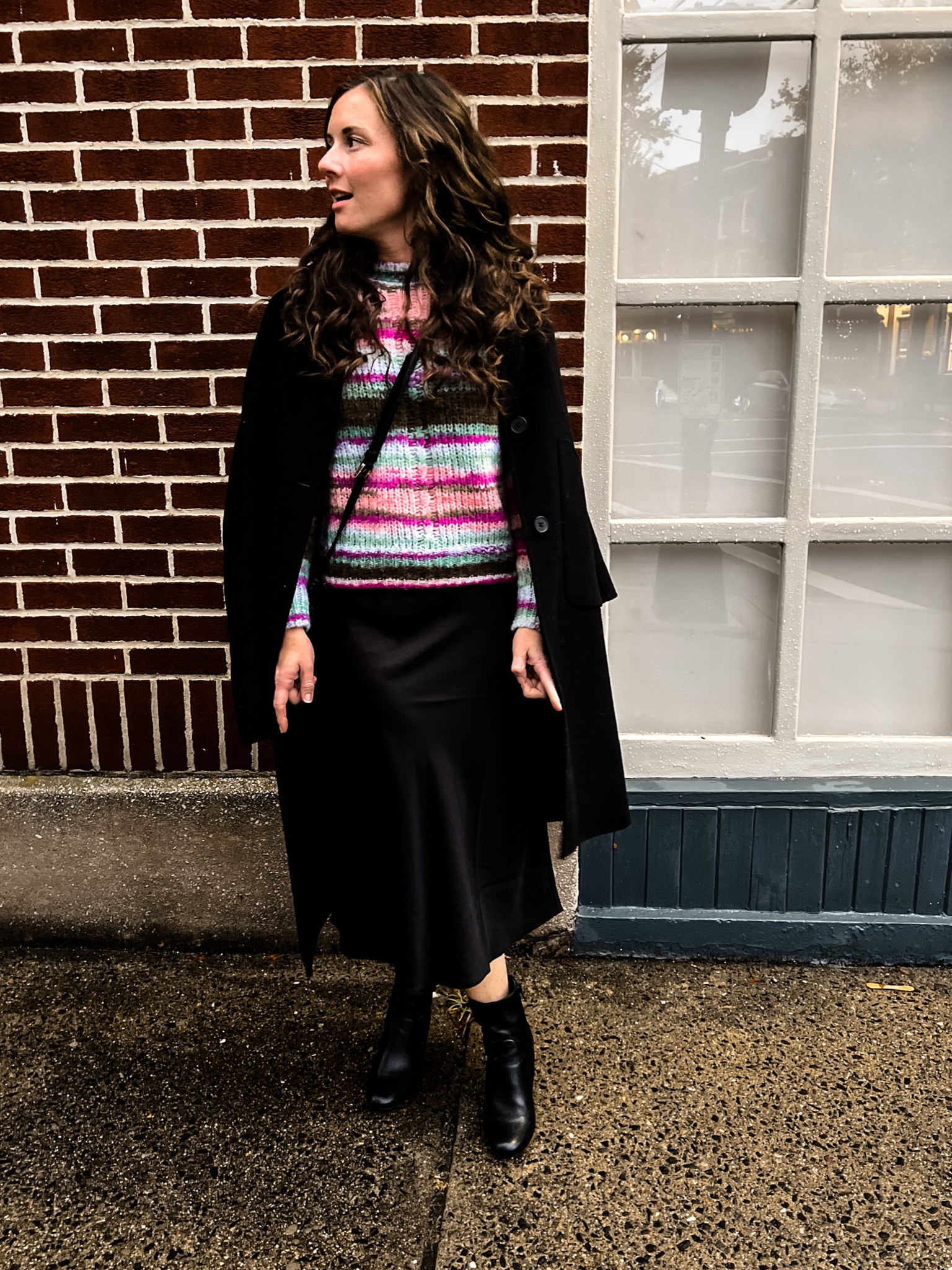 Fall Date Night with Sezane  Jumper and JCrew Silk Slip Skirt  

#LTKHoliday #LTKootd #LTKSeasonal