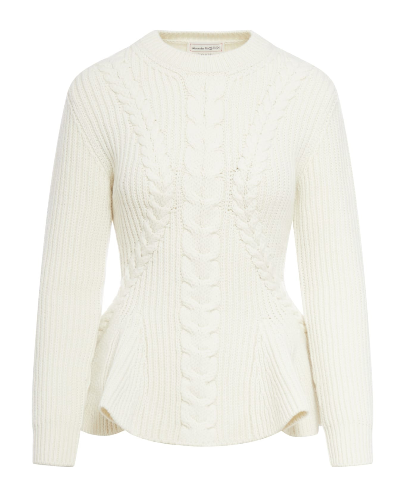 Cable Peplum Jumper | Italist.com US