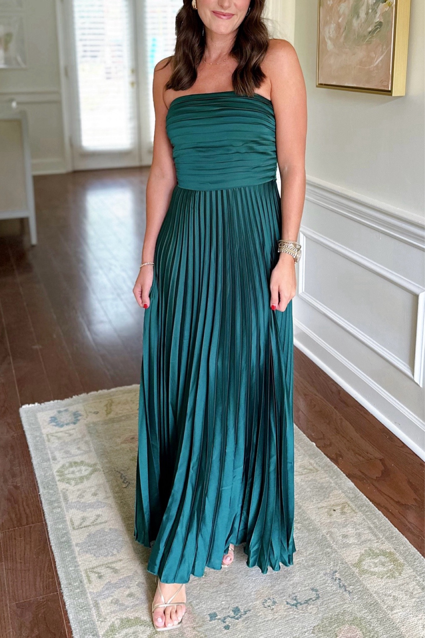 Abercrombie sale alert! This dress is perfect for holiday parties or winter weddings! 

#LTKStyleTip #LTKSaleAlert #LTKSeasonal