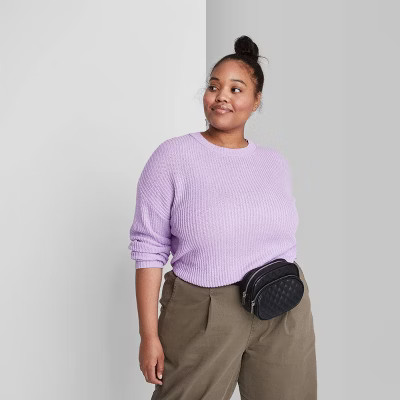 Women's Crewneck Pullover Sweater - Wild Fable™ | Target