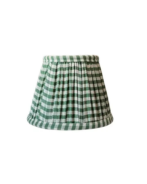 KD Weave Gingham Empire Shade in Olive at Nordstrom, Size Small | Nordstrom