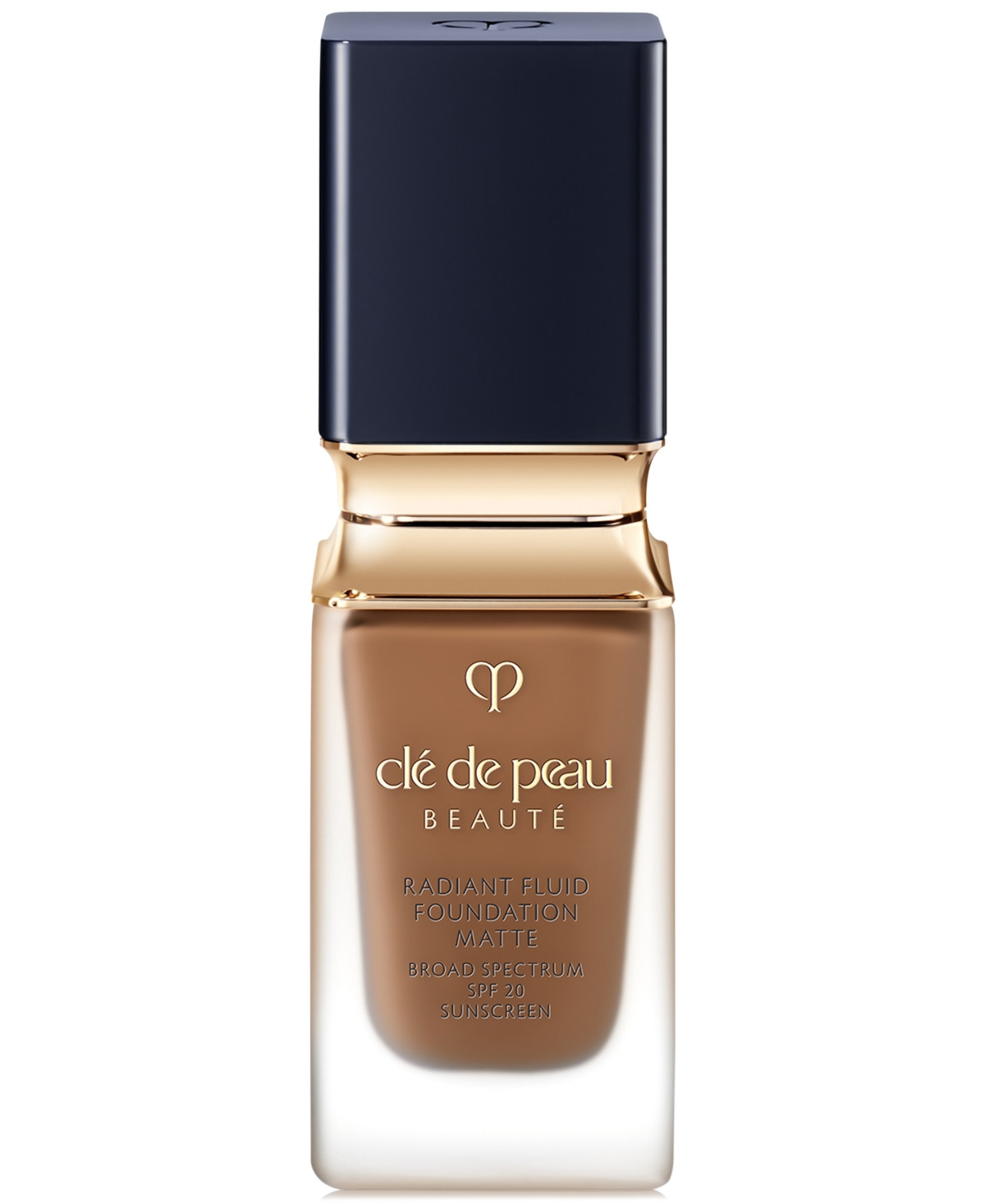Cle de Peau Beaute Radiant Fluid Foundation Matte Broad Spectrum Spf 20 Sunscreen - B90 VERY DEEP BEIGE | Macy's