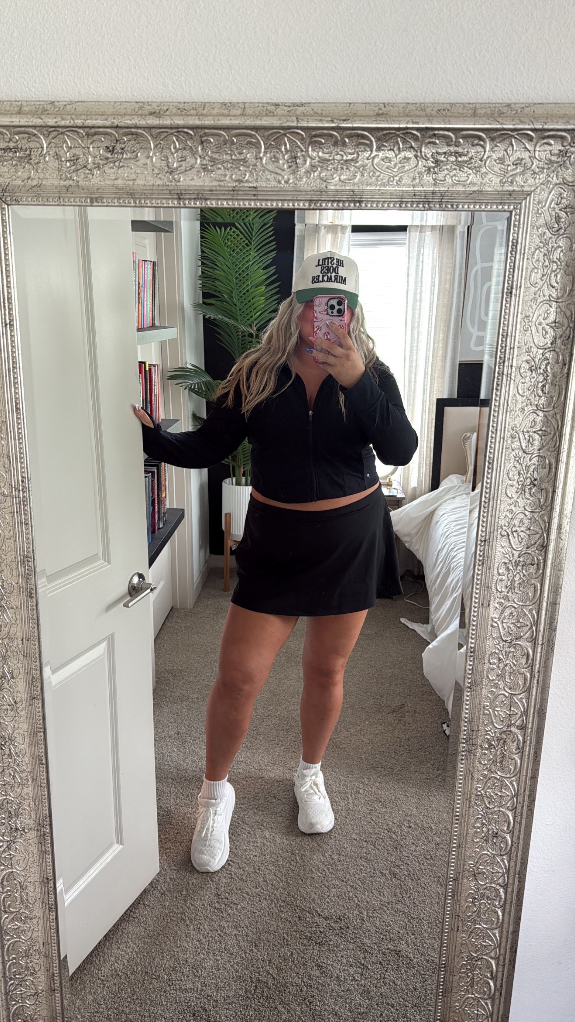 Size 2x in top and skirt, size xxl in bra 

#LTKStyleTip #LTKActive #LTKPlusSize