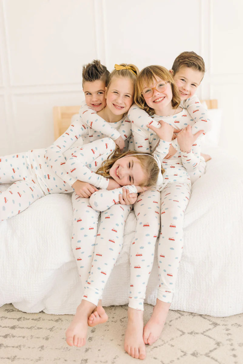 PJ Set in Fire Station One | Plain Jane