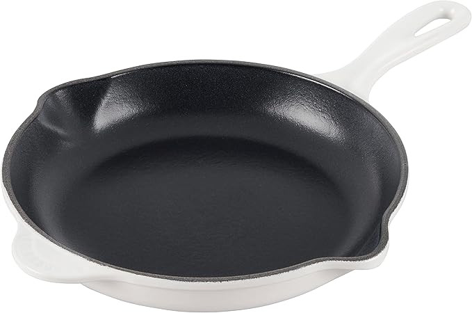 Le Creuset Classic Cast Iron Handle Skillet, 9", White | Amazon (CA)