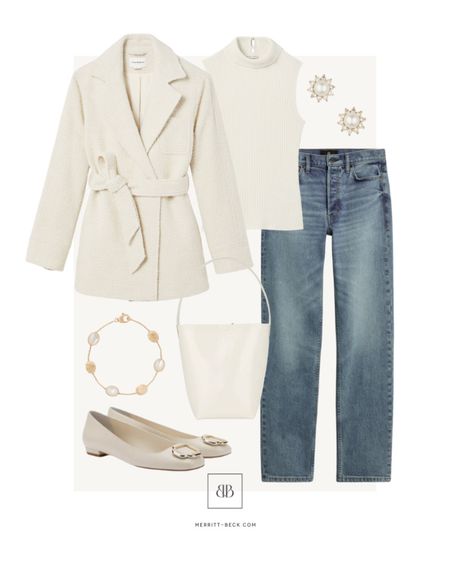 Is there anything more timeless than winter white? Cream on cream is oh so chic. Shop this casual fall/winter outfit by following @merrittbeck in the LTK app 🤍

#LTKitbag #LTKstyletip #LTKshoecrush