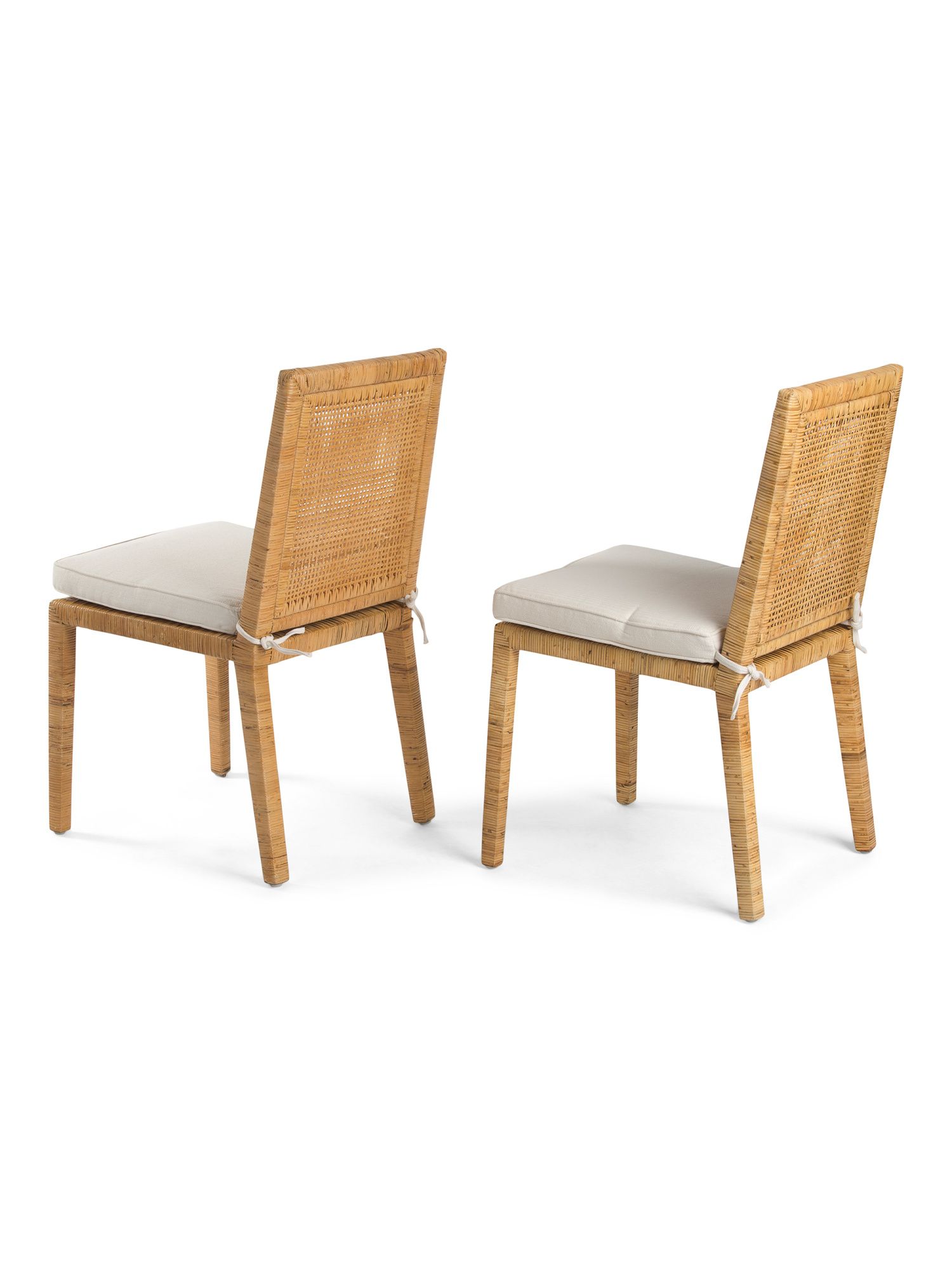 Set Of 2 Rattan Dining Chairs | TJ Maxx