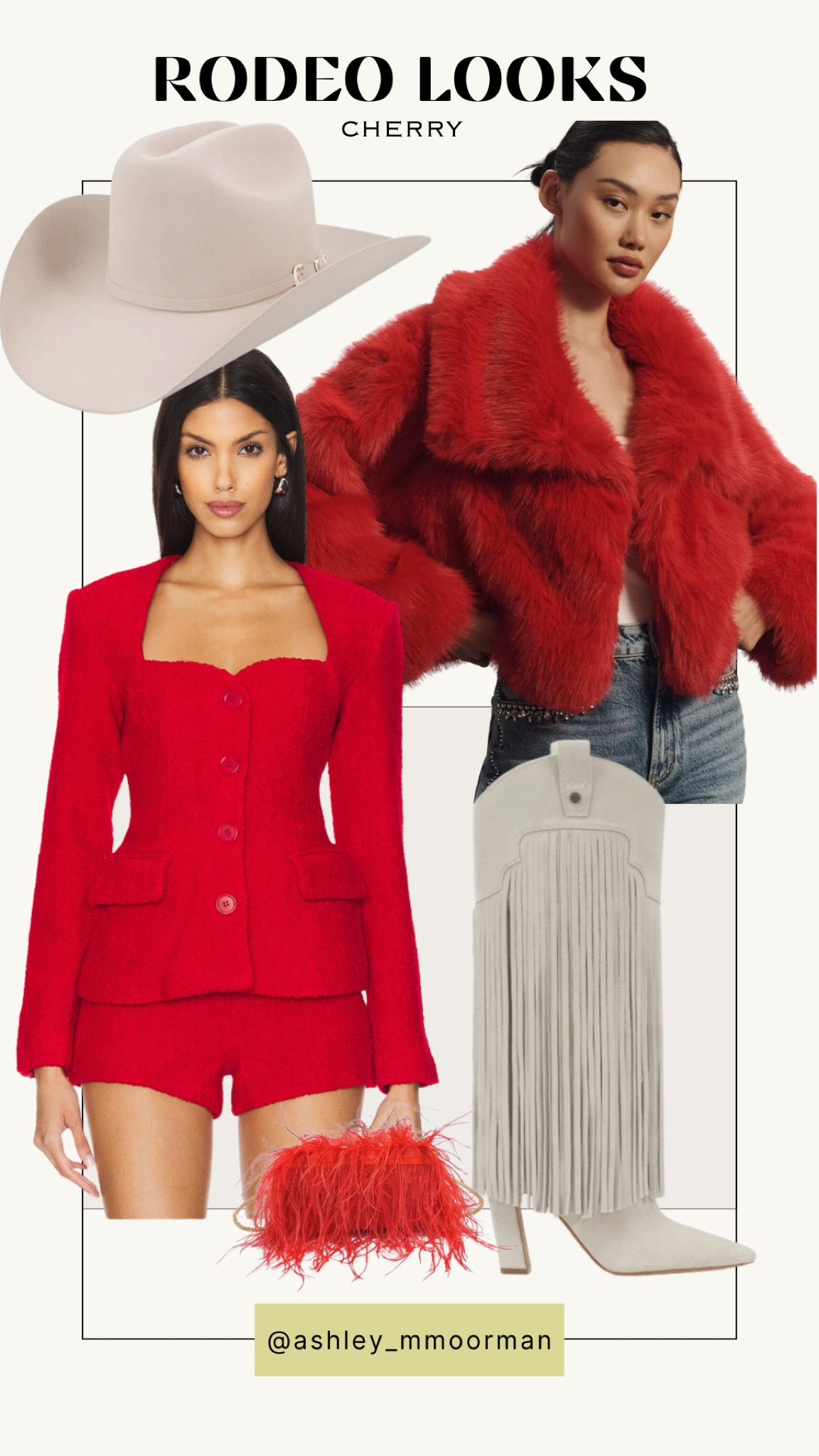 Cherry red outfit 
Rodeo inspo
Fringe boots
Vince
Revolve
Fur coat
Stetson cowboy hat 

#LTKSeasonal #LTKstyletip #LTKshoecrush