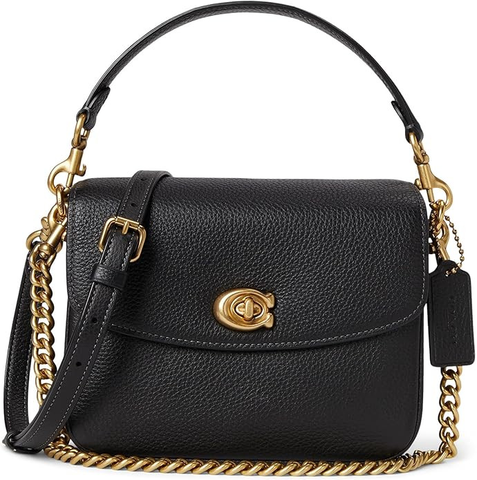 COACH Polished Pebbled Leather Cassie Crossbody 19 | Amazon (US)