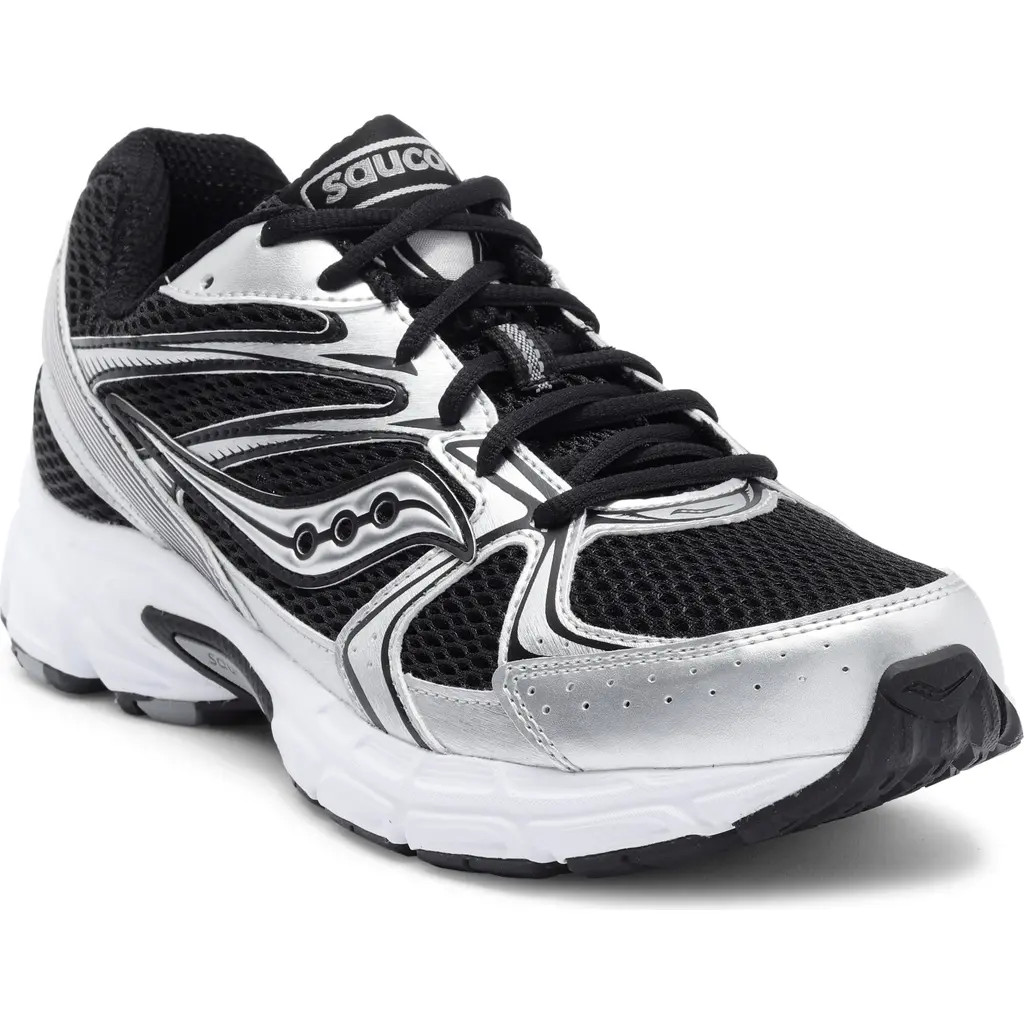 Saucony Gender Inclusive Ride Millennium Sneaker in Black/silver at Nordstrom, Size 14 | Nordstrom