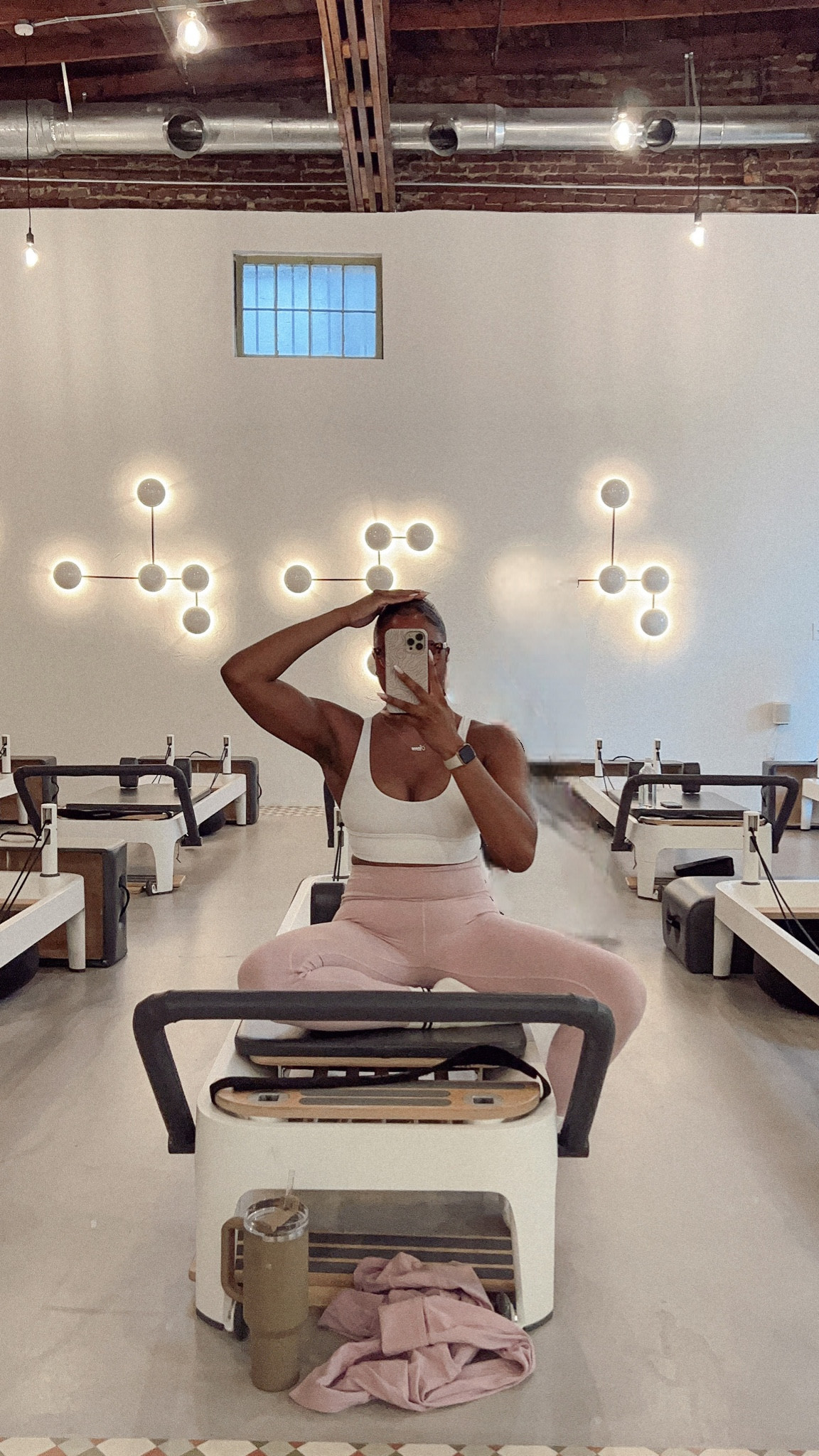 wearing my lululemon align leggings and align bra to pilates 💗 love this set! 


#LTKfitness #LTKstyletip