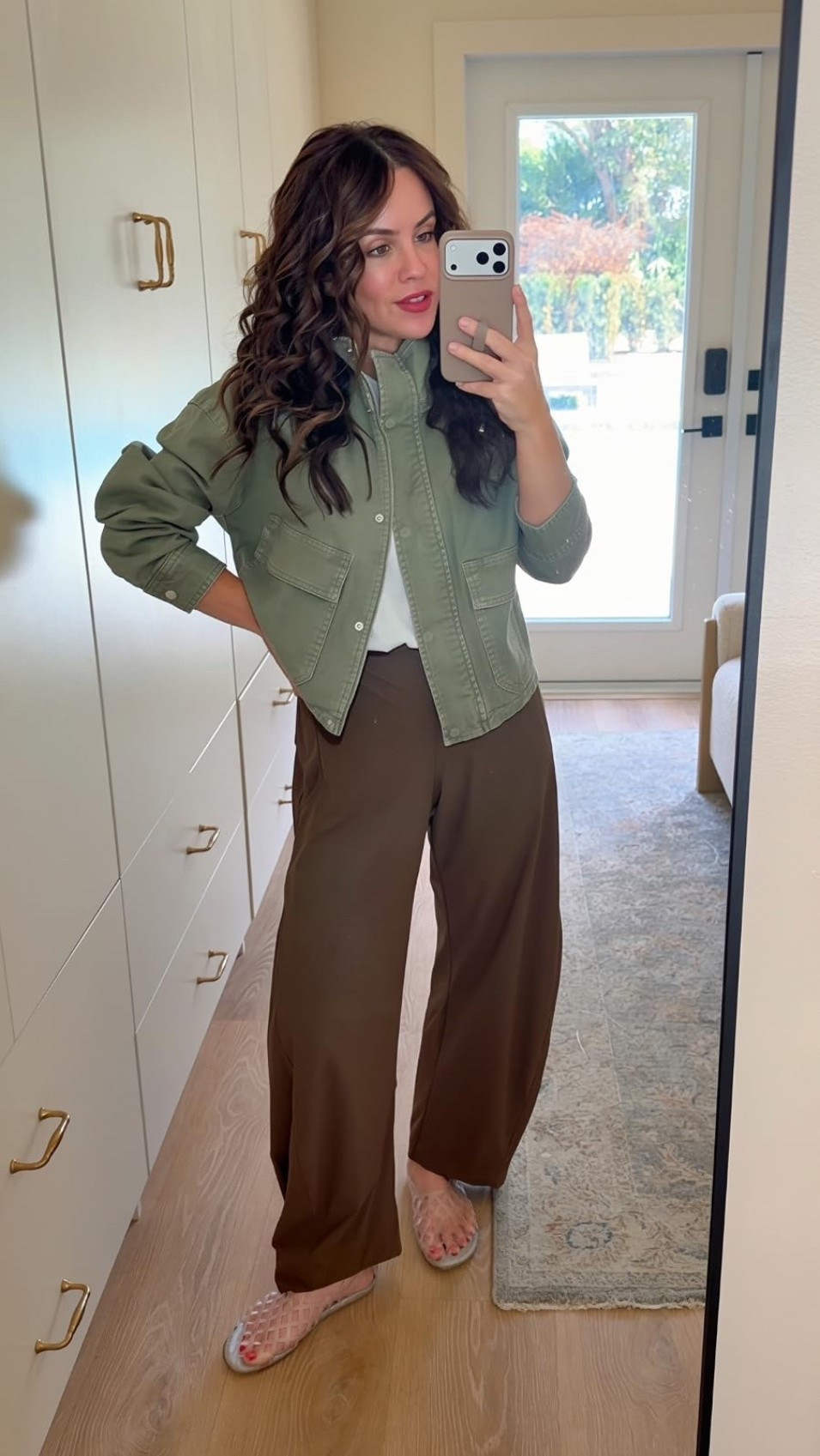 The best look for less barrel pants! 
Wearing a xs 
#amazonfashion 
Mom outfit, teacher outfit, causal style

#LTKootd #LTKgrwm #LTKmomlife
