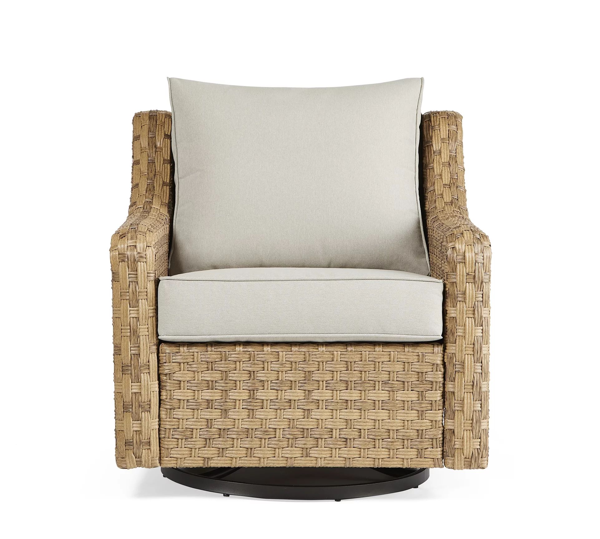 Better Homes & Gardens River Oaks 2 Piece Swivel Glider with Patio Cover | Walmart (US)