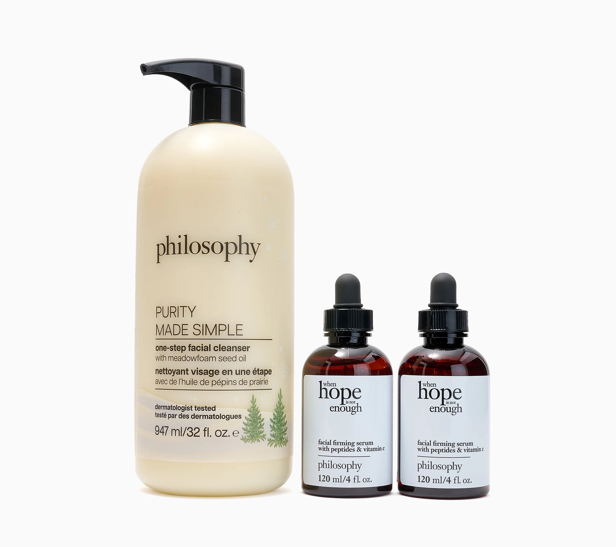 philosophy supersize purity and whine duo skincare set | QVC