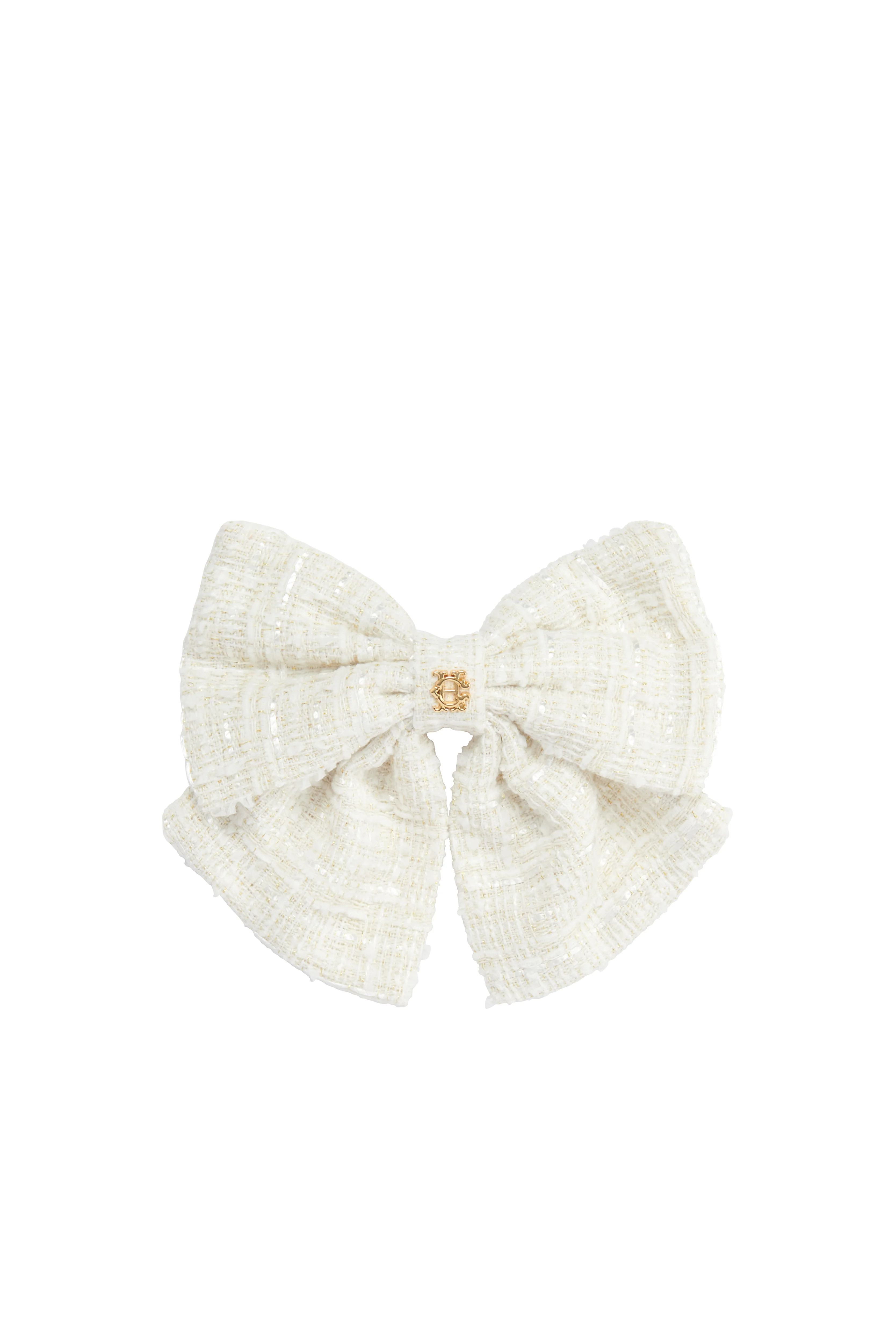 Heritage Bow (Cream Boucle) | Holland Cooper