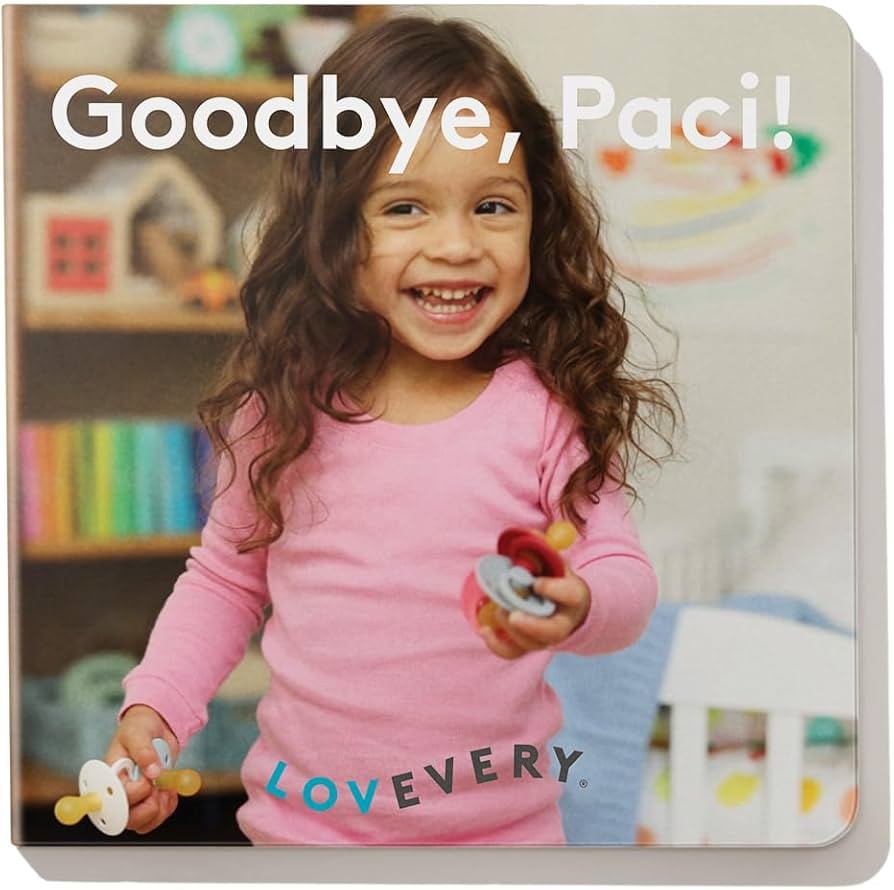 Lovevery Goodbye Paci Book includes pacifier bag (Tricky Topics) | Amazon (US)
