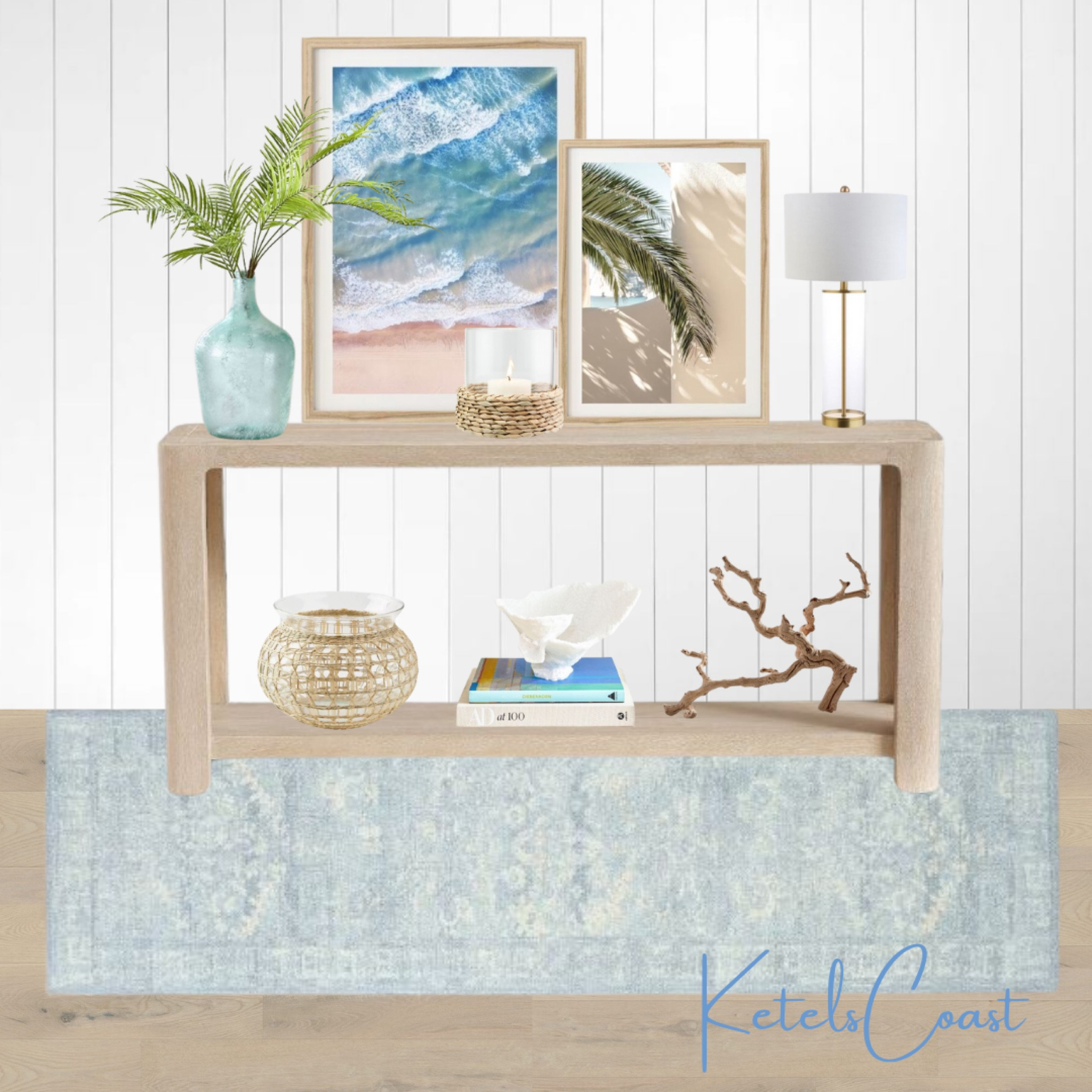 Ah, the entrance to a happy place! 😍 Let me show you how to bring a taste of the coast into your own entryway with these easy and stylish ideas! 
Coastal living / beach house / home decor inspo / entry way / modern coastal / Coastal Finds / blue rug / console table / faux florals / gold lamp / Coastal Decor / Pottery Barn / Wayfair / look for less

#LTKHome #LTKStyleTip #LTKFindsUnder100