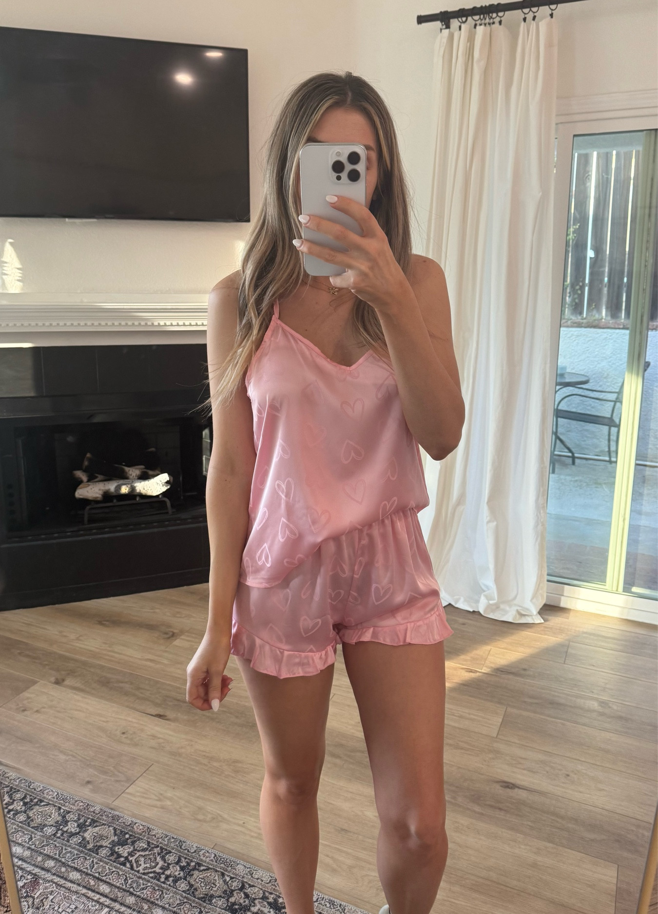 Amazon Valentine’s Day 2 piece ruffled sexy silk pajama set these are so cute I love the hearts on them! I’m in a small

Valentine’s Day, sexy pajamas, ruffled pajamas, silk pajamas, valentines pajamas

#LTKStyleTip #LTKFindsUnder50 #LTKFindsUnder100