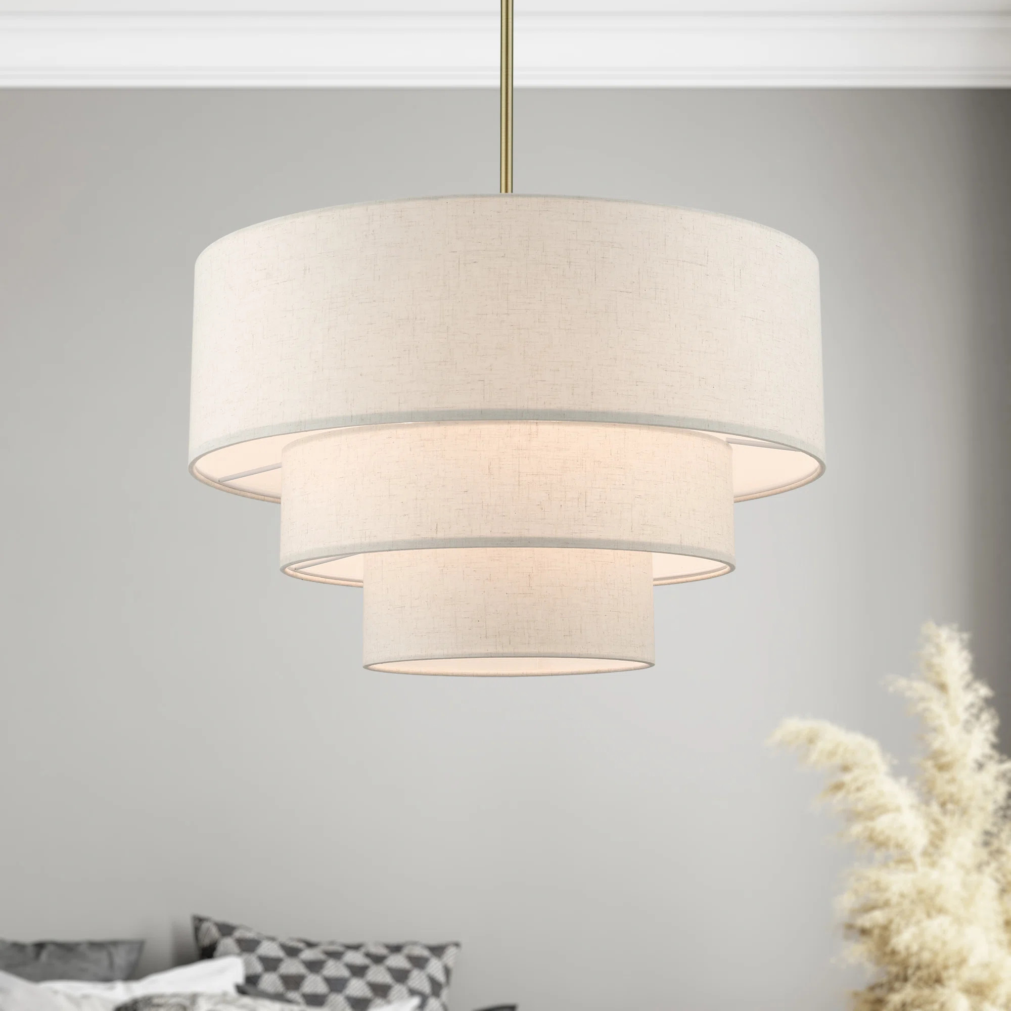 Bertan 4 - Light Dimmable Tiered Chandelier | Wayfair North America