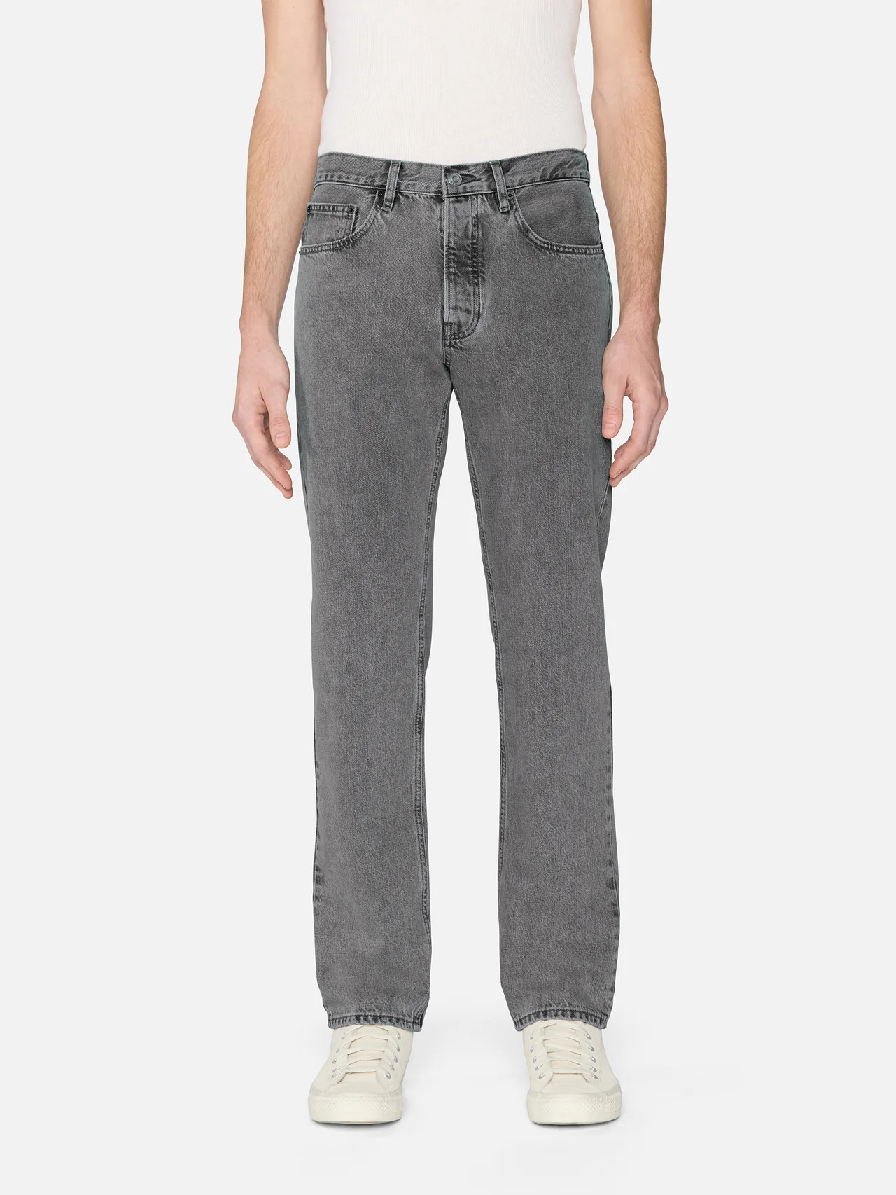 THE STRAIGHT JEAN BONAIR GREY | Frame Denim