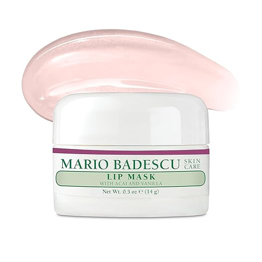 Mario Badescu Lip Mask, Overnight Lip Treatment Enriched With Skin Softening Coconut Oil and Hydr... | Amazon (US)