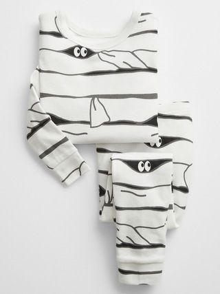 babyGap 100% Organic Cotton Mummy Print PJ Set | Gap Factory