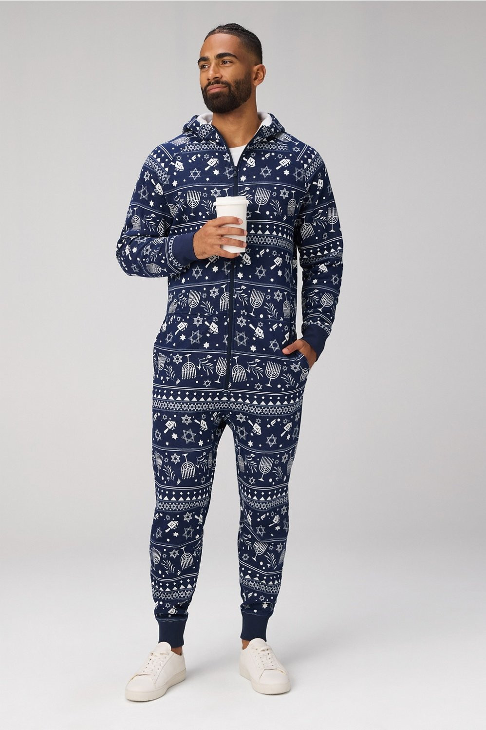 The Go-To Fleece Hooded Onesie | Fabletics