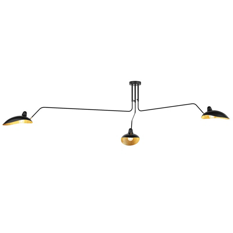Rancourt Semi Flush Mount | Wayfair North America
