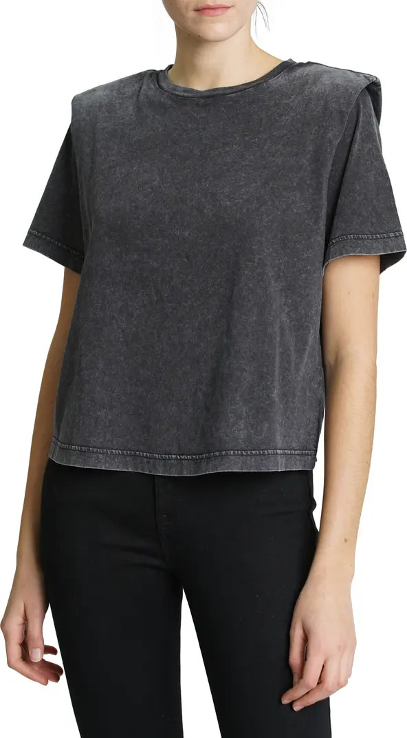 Pistola Brileigh Shoulder Pad Cotton T-Shirt | Nordstrom | Nordstrom