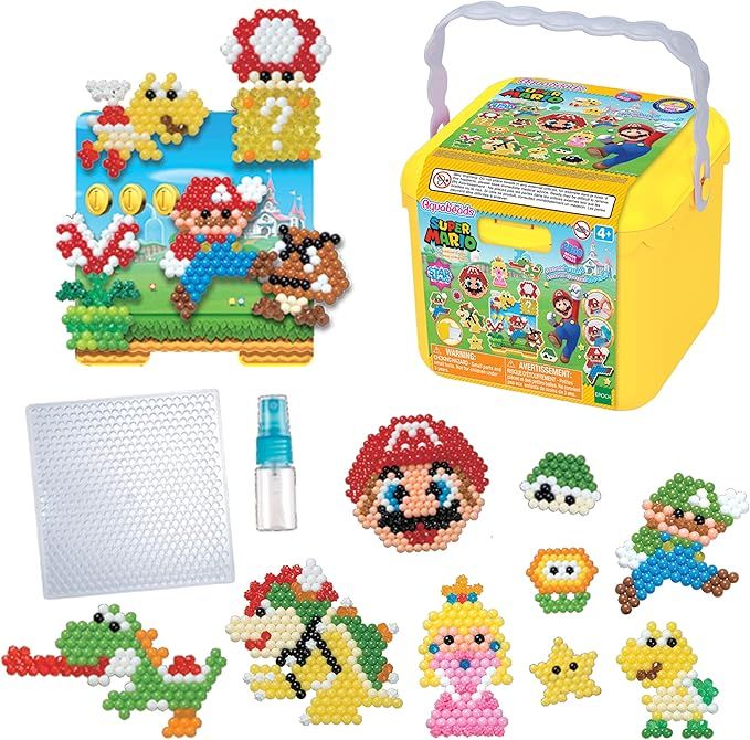 Aquabeads Super Mario™ Creation Cube, Kids, Beads, Arts and Crafts, Complete Activity Kit | Amazon (US)