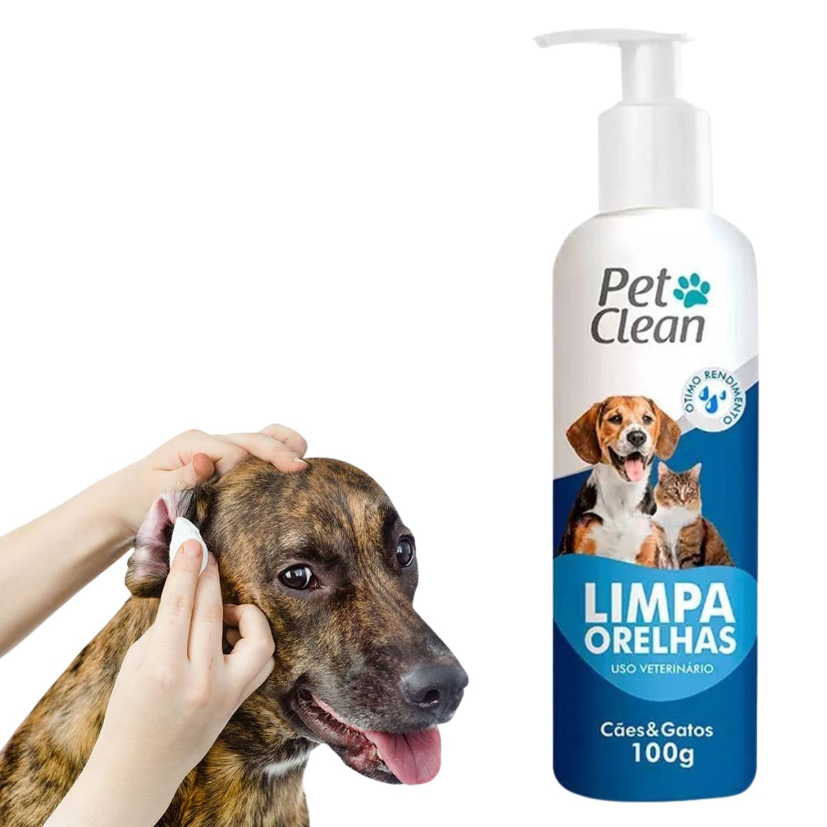 PET CLEAN Limpador de orelhas para cães e gatos 100 ML | Amazon (BR)