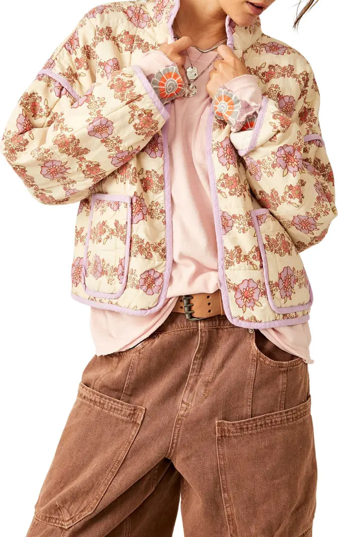 Chloe Floral Print Jacket | Nordstrom