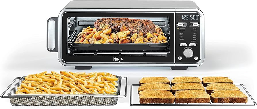 Ninja SP301 Dual Heat Air Fry Countertop 13-in-1 Oven with Extended Height, XL Capacity, Flip Up ... | Amazon (US)