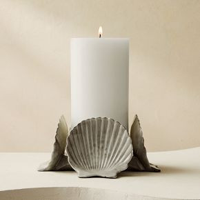 Solei Seashell Pillar Holder | West Elm (US)