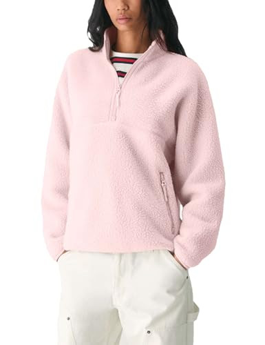 Aimiray Fleece Pullover Women Long Sleeve Half Zip Sherpa Jacket Warm Trendy Teddy Fall Sweatshir... | Amazon (US)