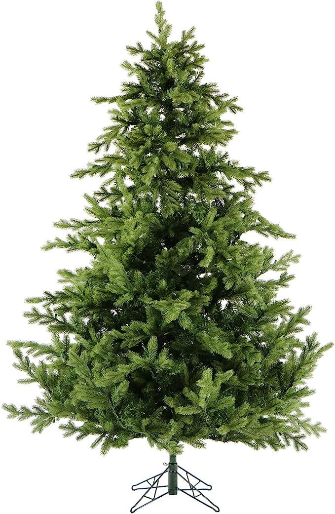 Amazon.com: Fraser Hill Farm 9.0-Foot Foxtail Pine Green Christmas Tree, No Lights, FFFX090-0GR :... | Amazon (US)