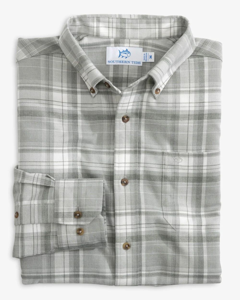 Heather Avondale Plaid Sport Shirt | Southern Tide
