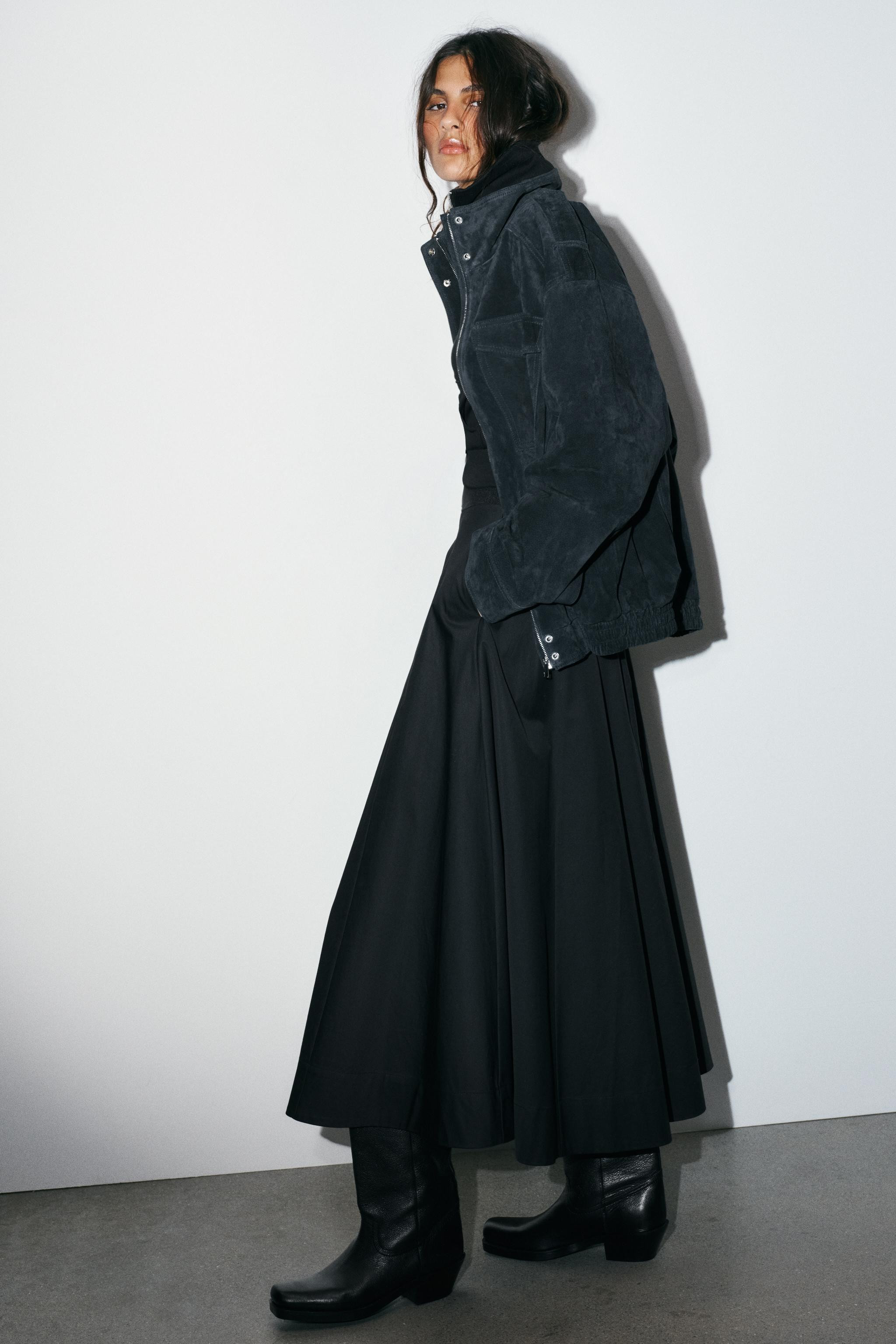 PLEATED MIDI SKIRT | Zara UK