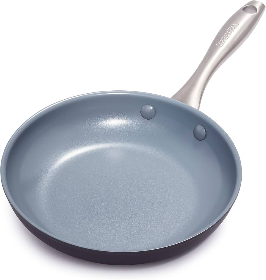 GreenPan Lima Hard Anodized 8" Frying Pan Skillet Nonstick, Ceramic Nonstick, PFAS-Free Nontoxic ... | Amazon (US)